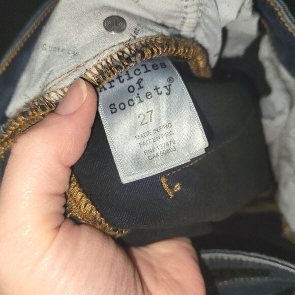 Articles Of Society Midrise Skinny Jeans 27 - Picture 5 of 10